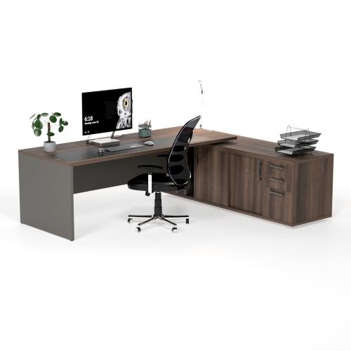 Stellan Desk - Wallnut  Storm 0002